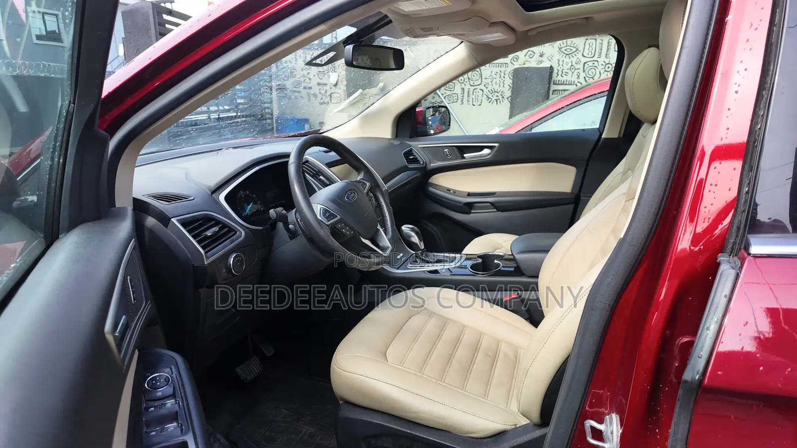 Ford Edge Sport 4dr SUV AWD (2.7L 6cyl Turbo 6A) 2015 Red