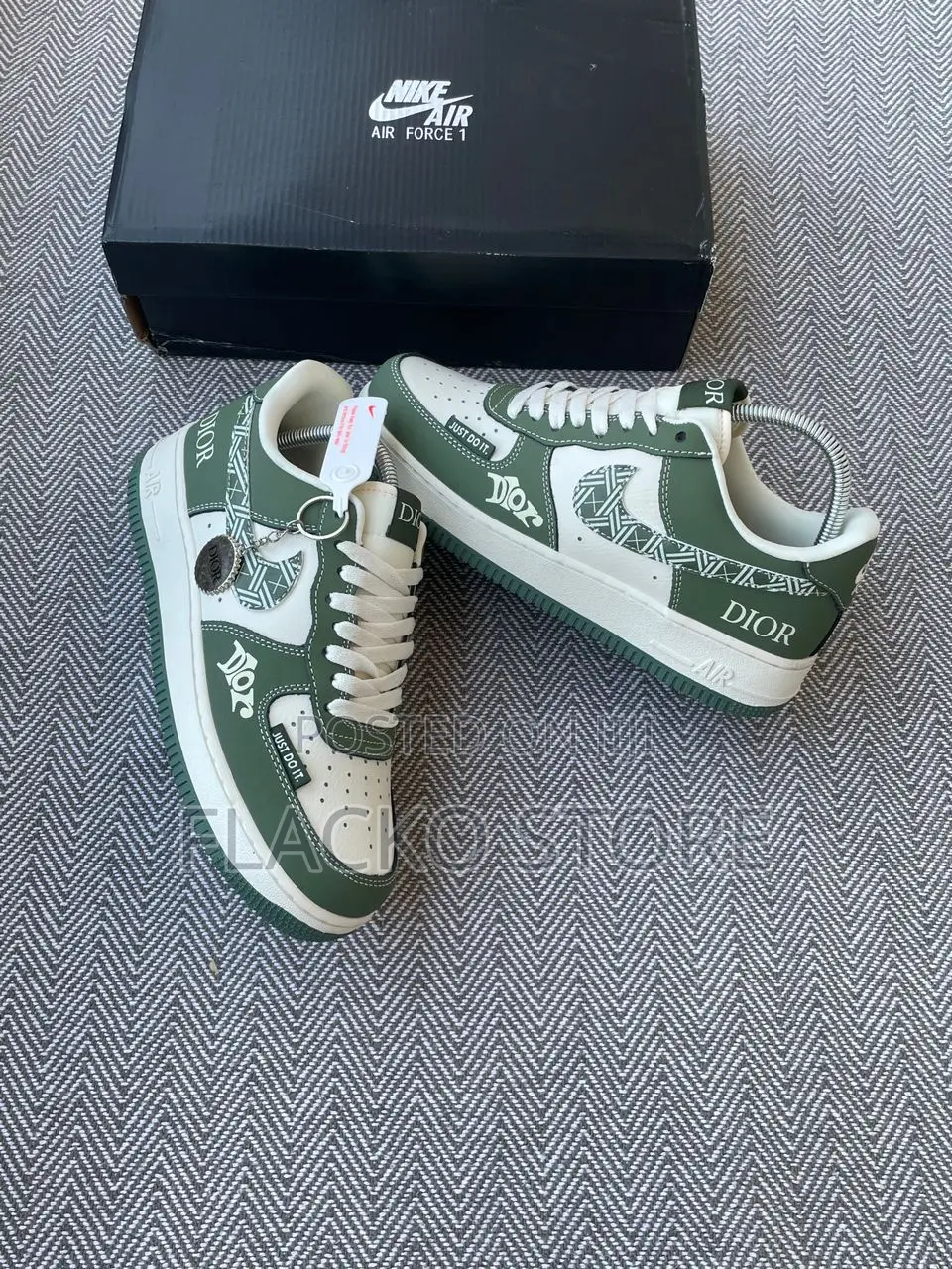 Original Christian Dior X Nike Air Force 1 Sneakers