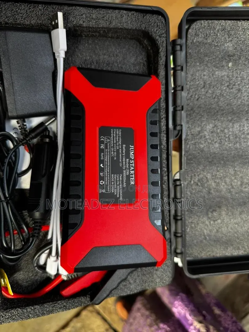 High Power 99800mah Car Battery Jump Starter With Full Accessories