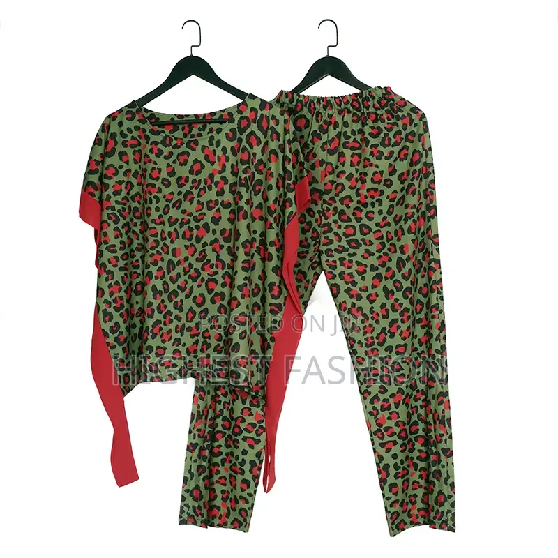 Two Piece Set Women Dashiki T Shirt + Pant