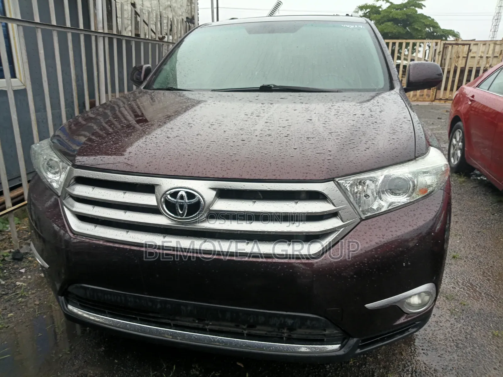 Toyota Highlander 2011 Burgundy