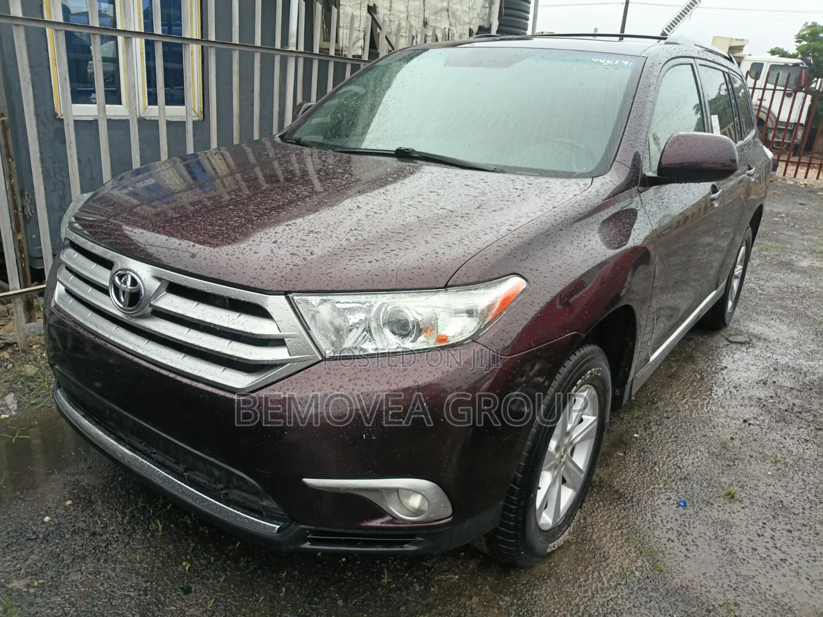 Toyota Highlander 2011 Burgundy
