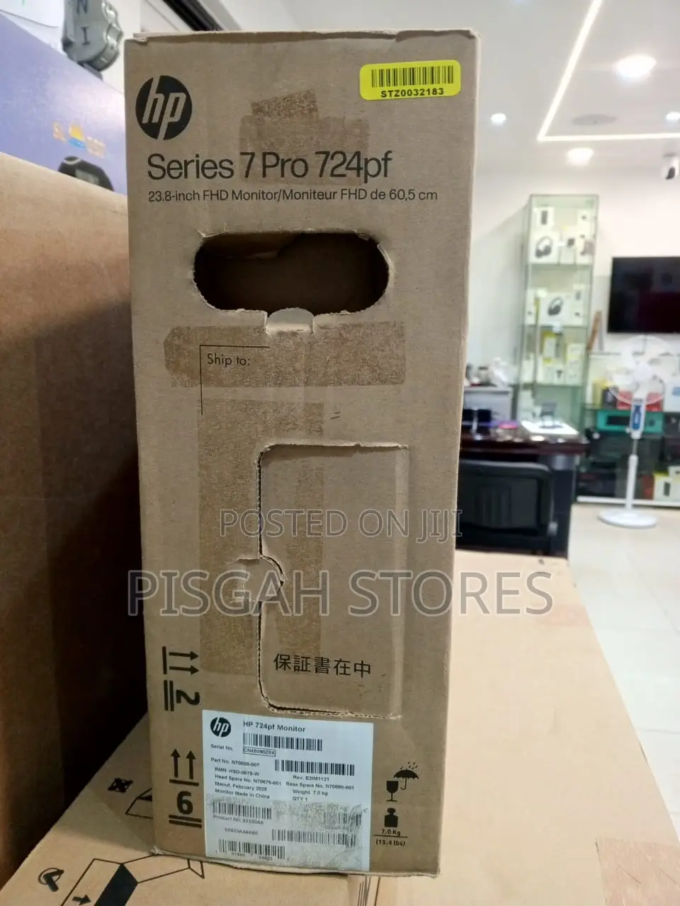 Hp Series 7 Pro 724pf FHD 24 inches Monitor - (8x530a5)
