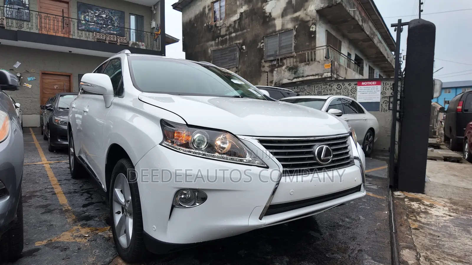 Lexus RX 350 AWD 2014 White