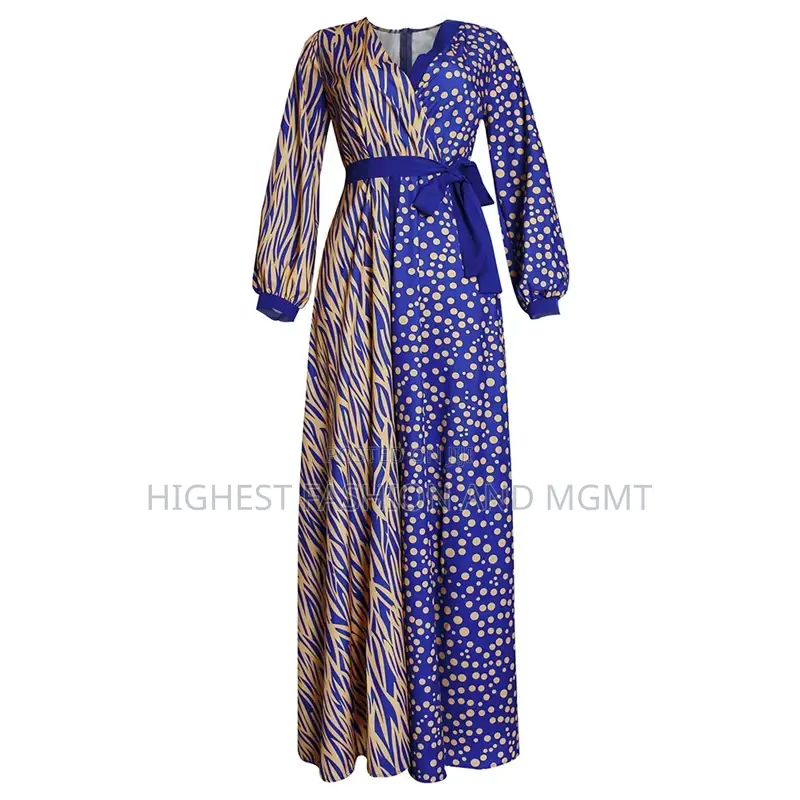 Chiffon Long Sleeve Dress