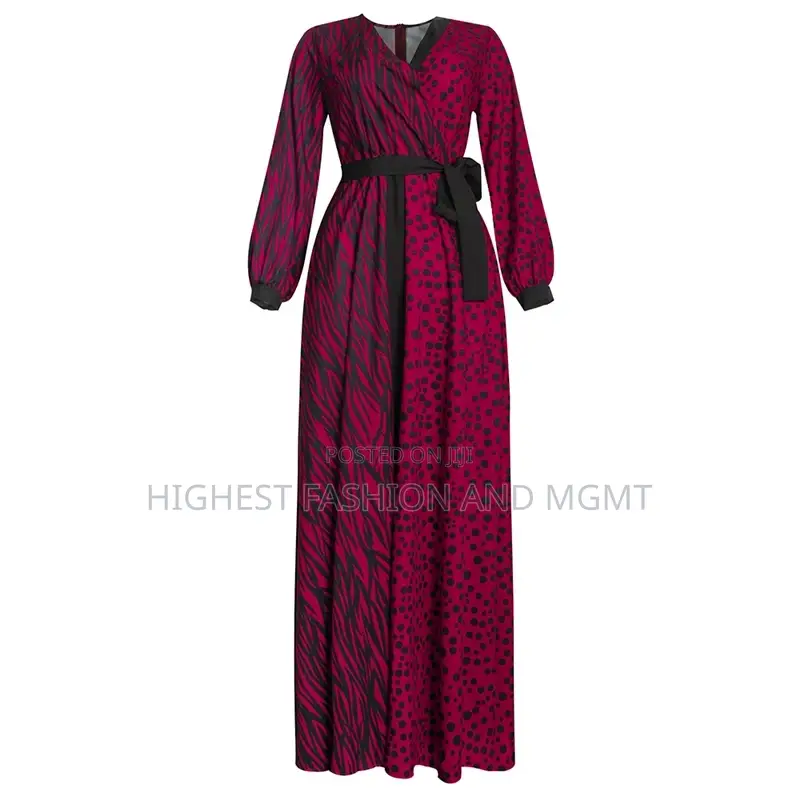 Chiffon Long Sleeve Dress