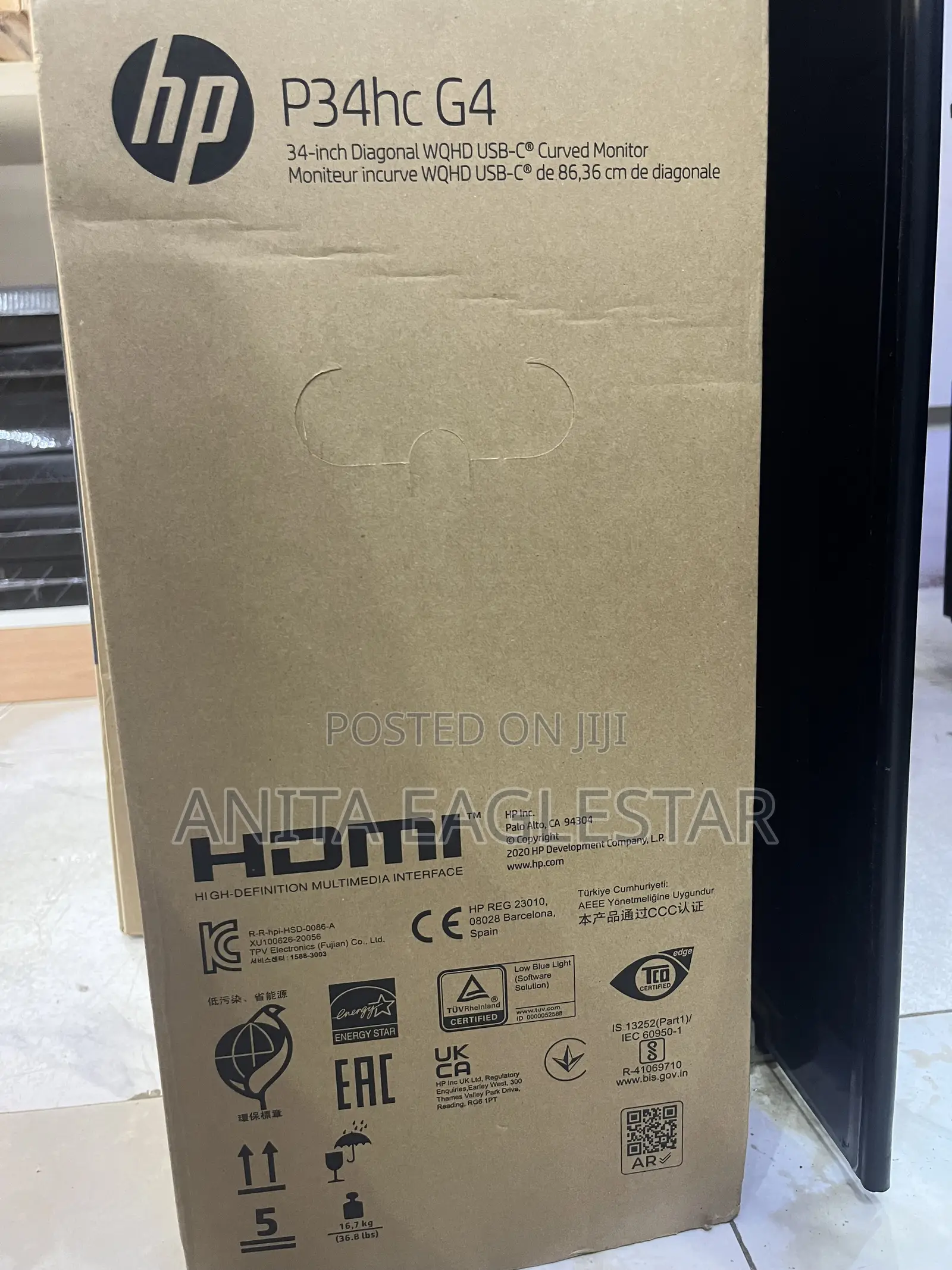 34-Inches Ultrawide Curved Monitor