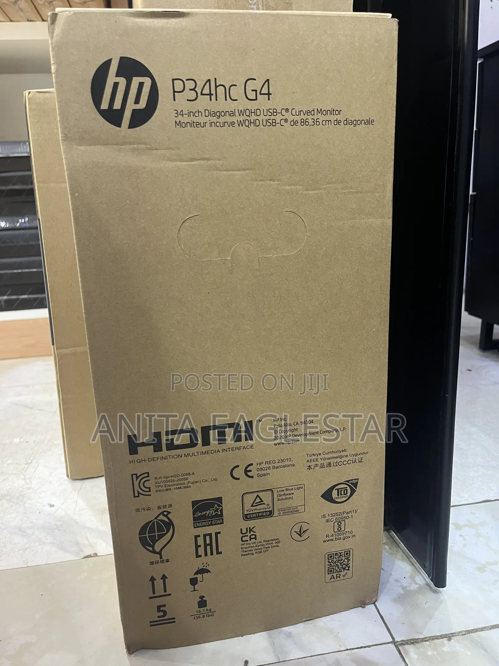 34-Inches Ultrawide Curved Monitor