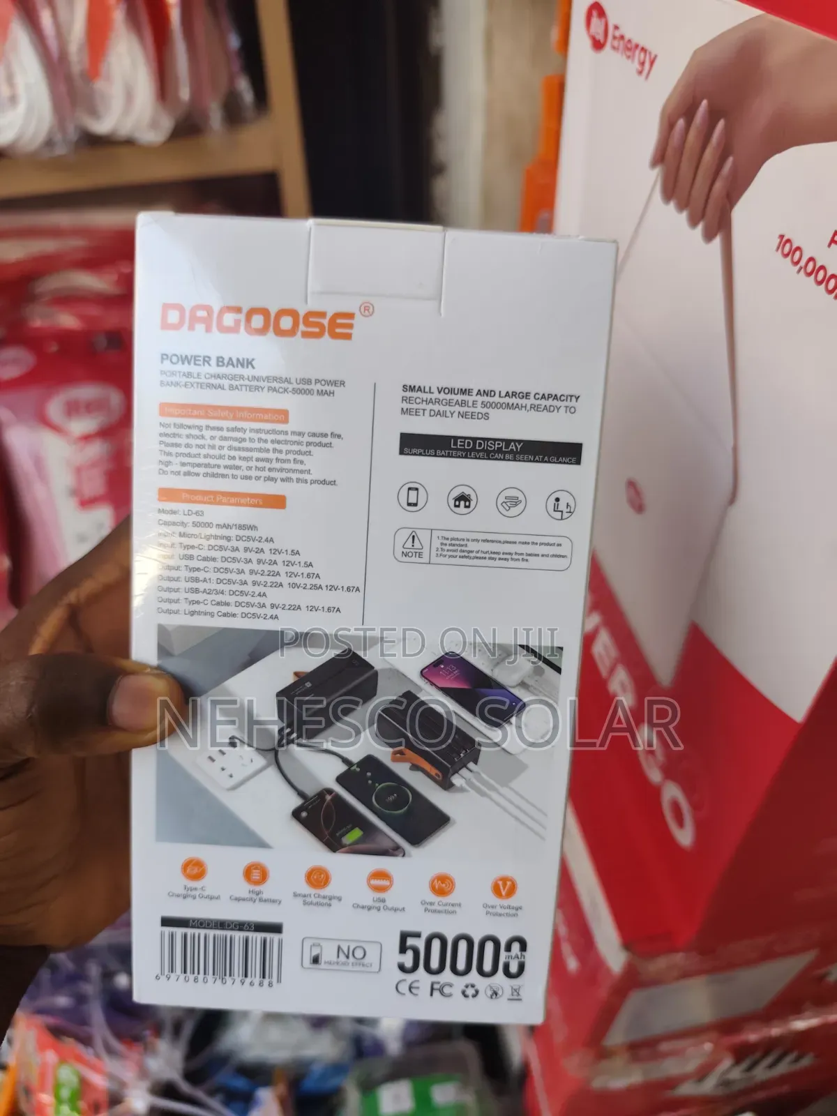 Premium Fast Charge 50,000mah Power Bank