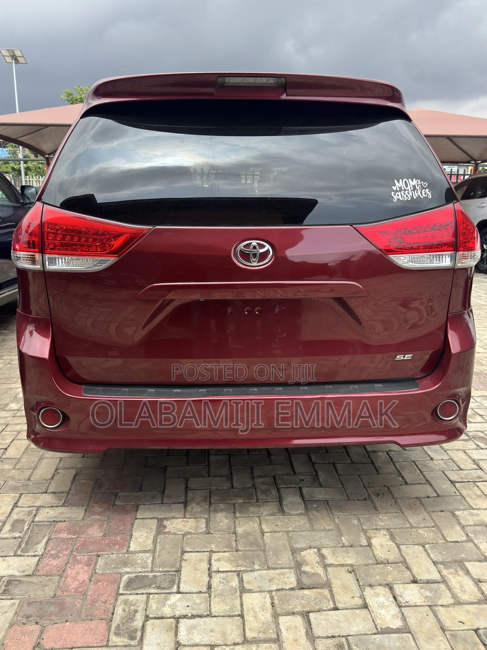 Toyota Sienna SE 8 Passenger 2011 Maroon