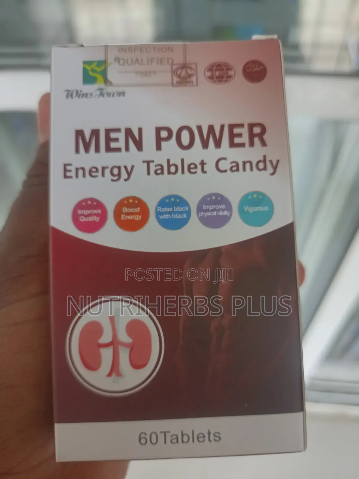 Winstown Men Power Energy Tablet Candy: Enhances Sexual Performance