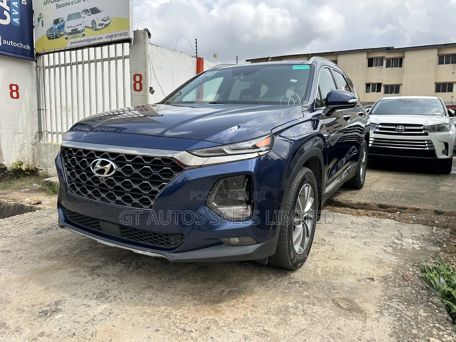 Hyundai Santa Fe Limited 2.4 w/SULEV FWD 2020 Blue