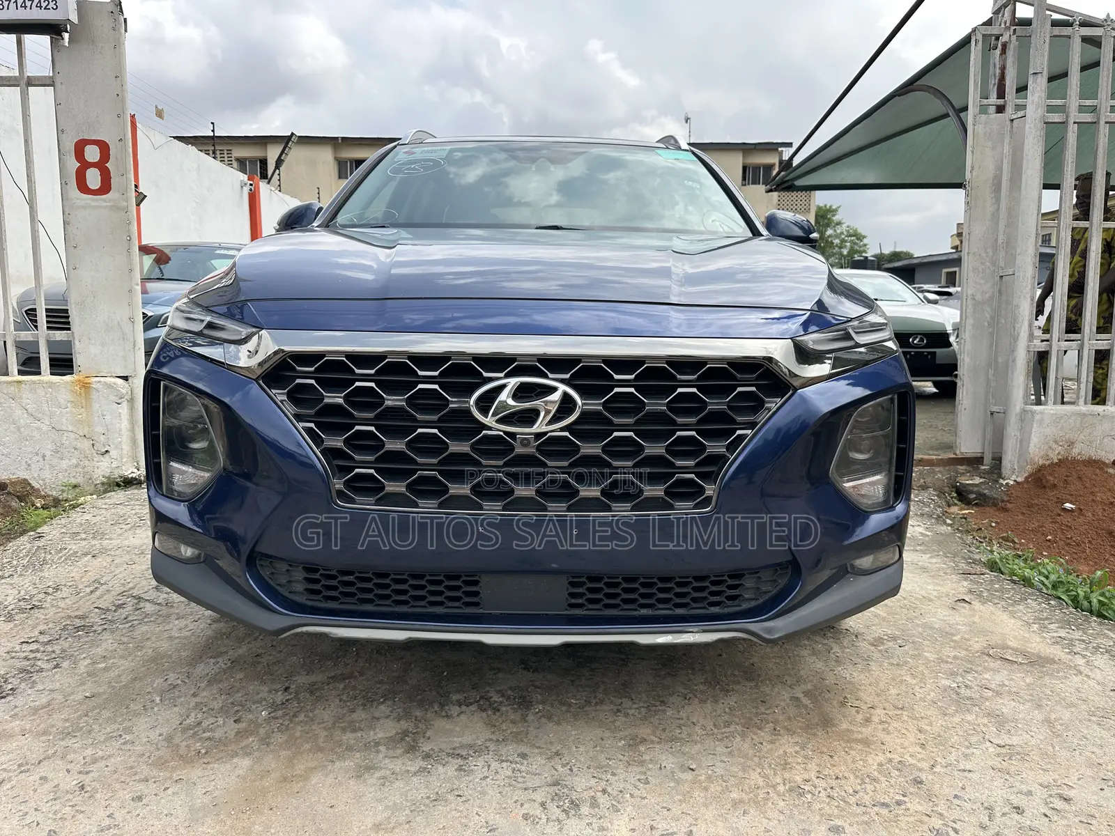 Hyundai Santa Fe Limited 2.4 w/SULEV FWD 2020 Blue