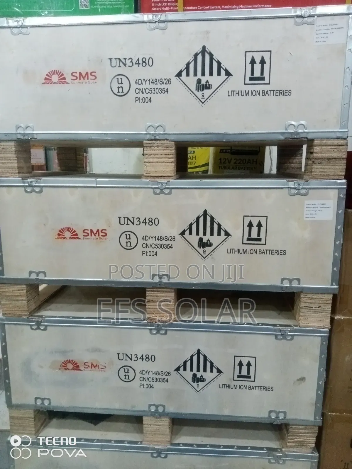 15kwh SMS Lithium Battery