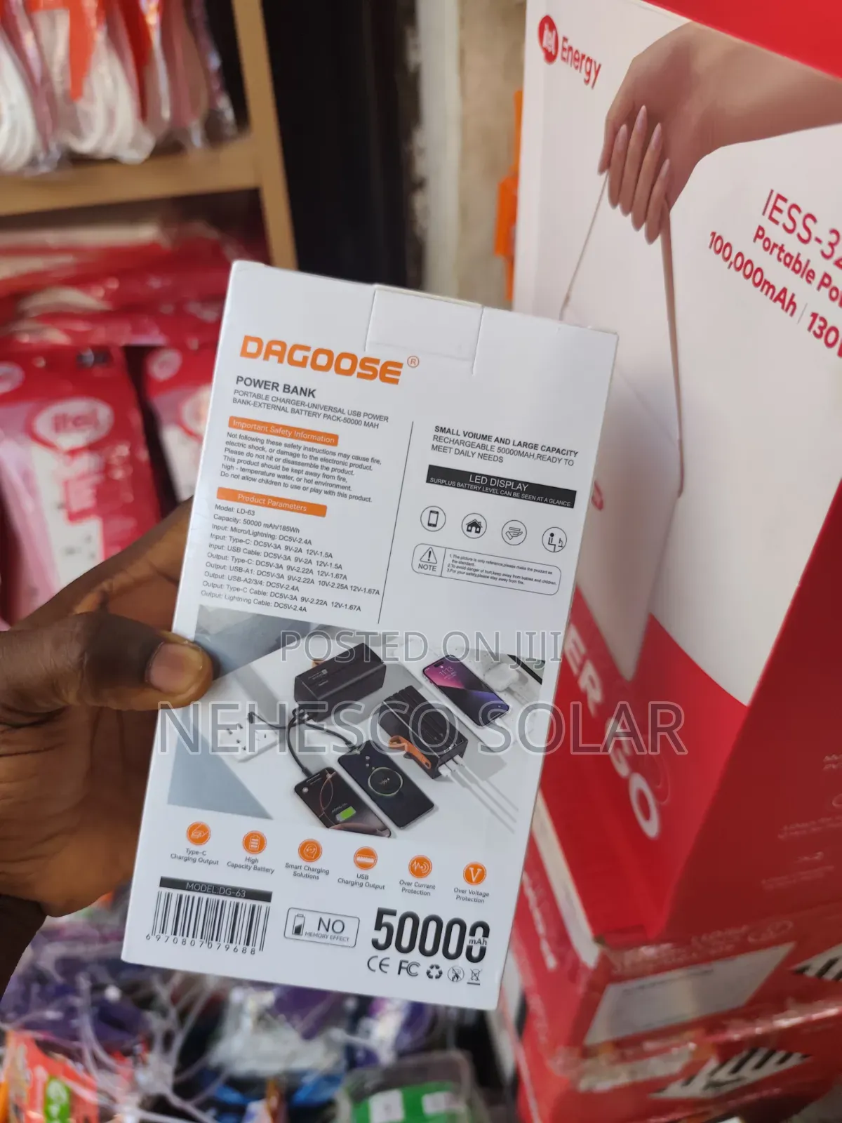 Ultra Capacity Dagoose 50,000mah Power Bank Available