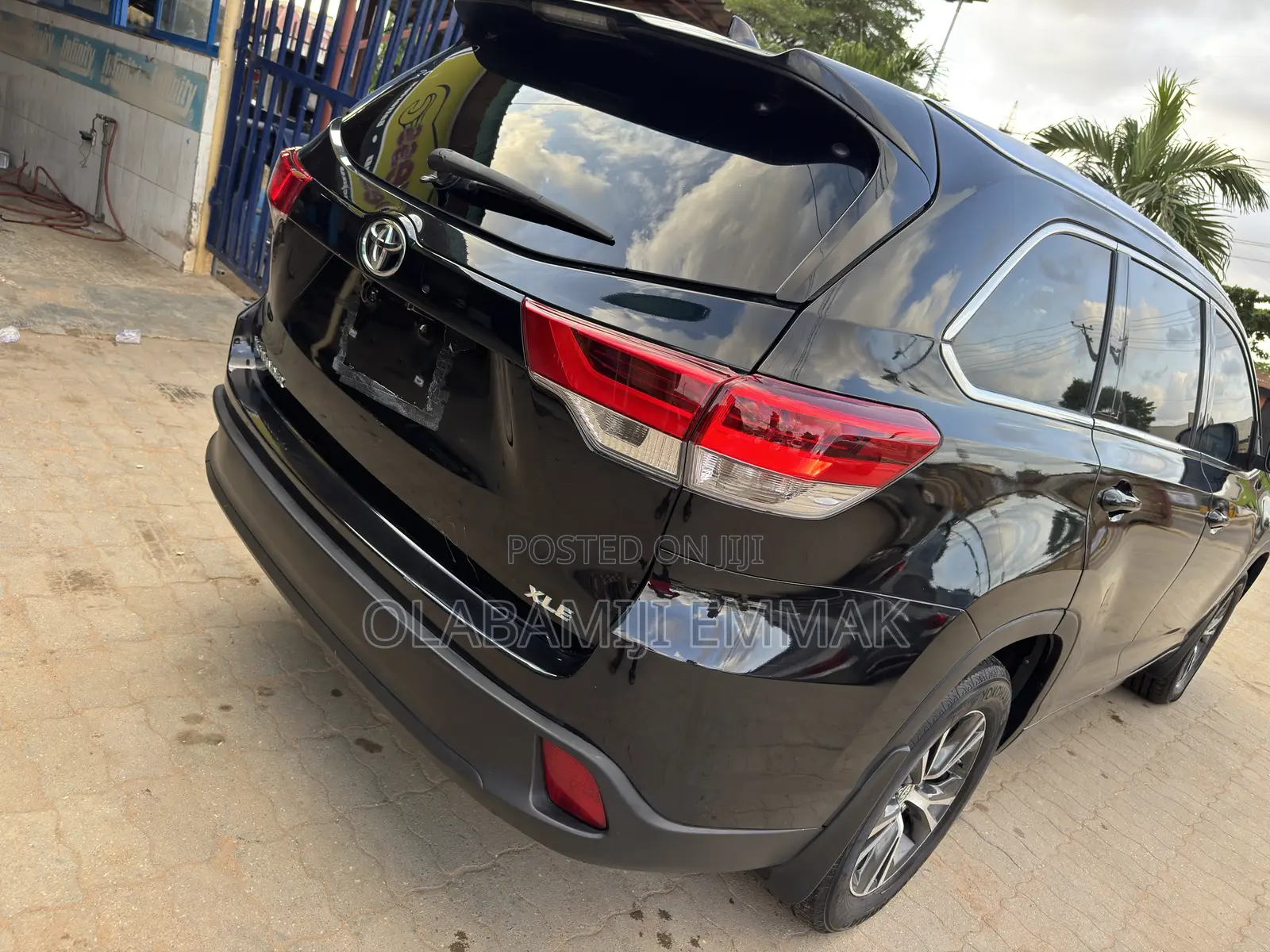 Toyota Highlander XLE V6 4x2 (3.5L 6cyl 6A) 2016 Black