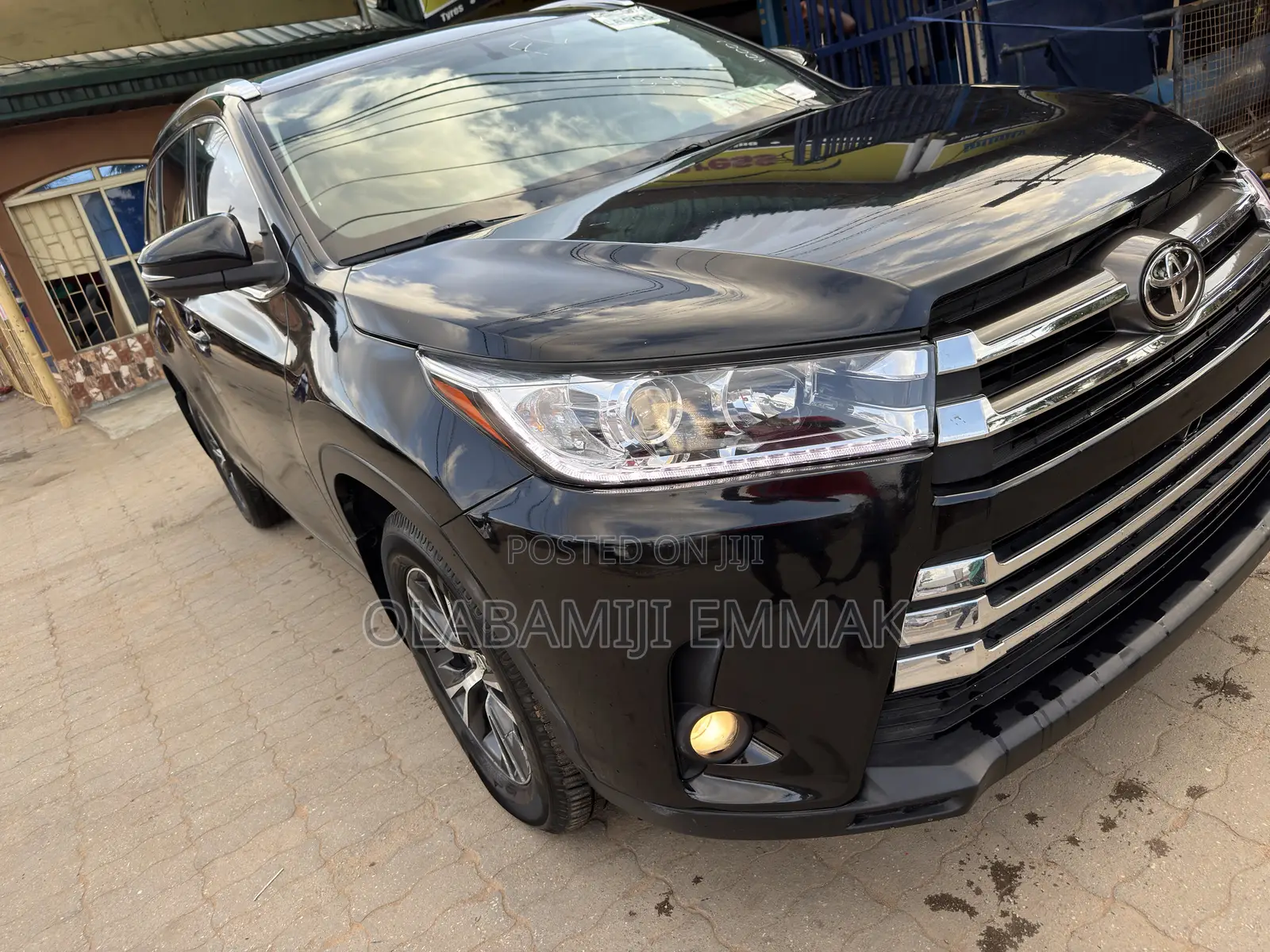Toyota Highlander XLE V6 4x2 (3.5L 6cyl 6A) 2016 Black