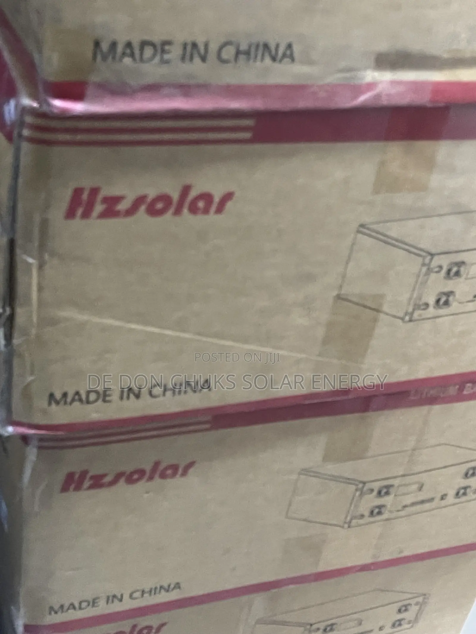 5kwh 24v Hzsolar Lithium Battery