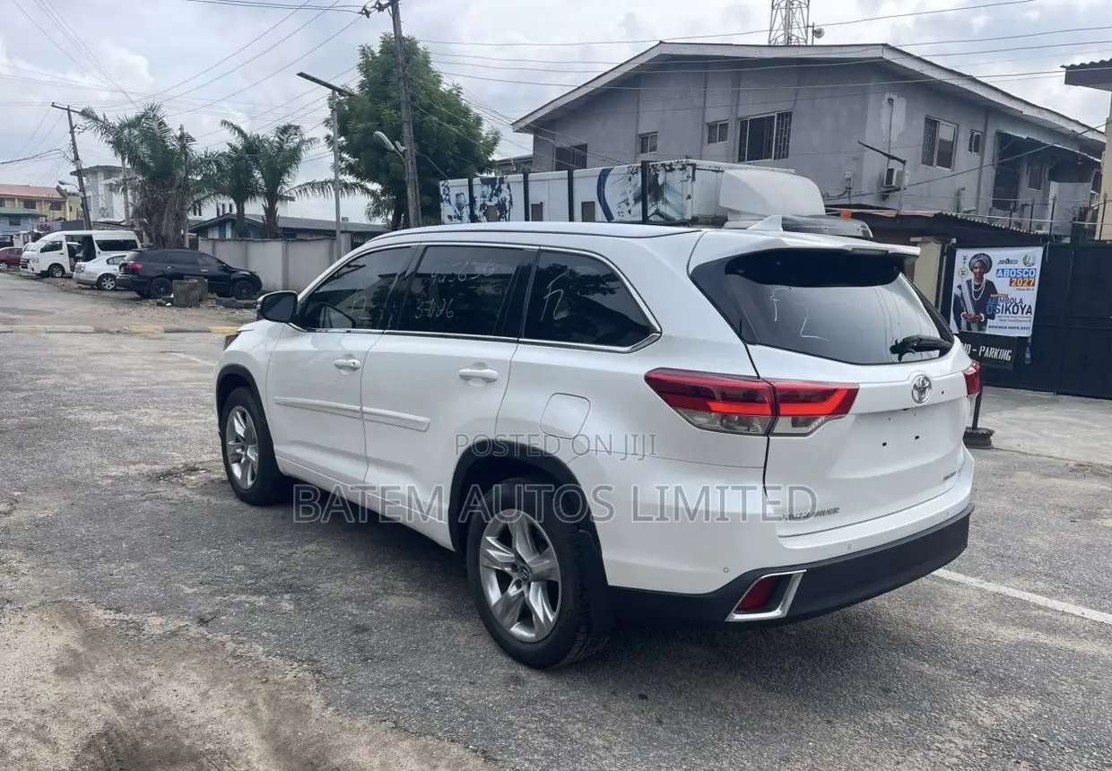 Toyota Highlander Limited Platinum 2019 White