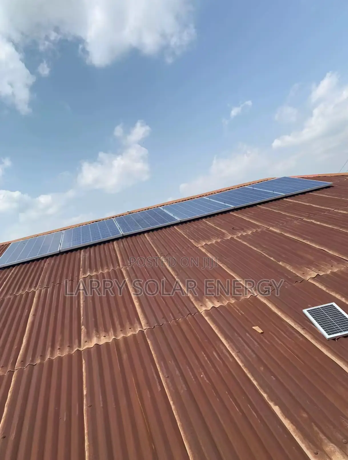 4kva Solar Setup X 3kwh Lithium Battery 6 Unit of 300w Solar Panel