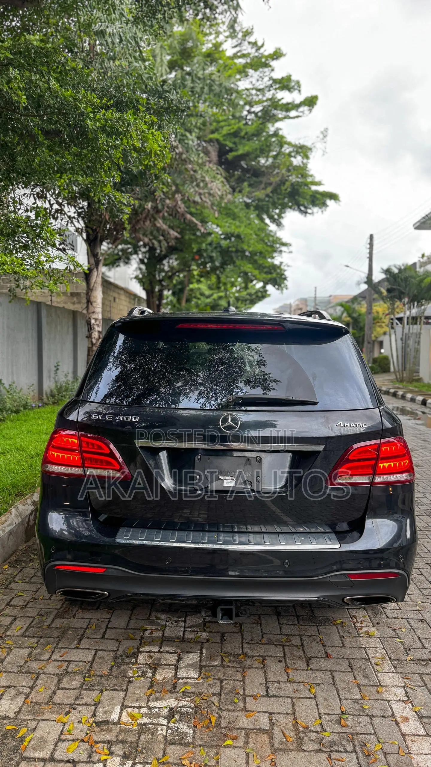 Mercedes-Benz GLE-Class GLE 400 4MATIC 2018 Black