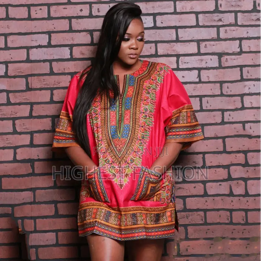 Dashiki Party Gown Top
