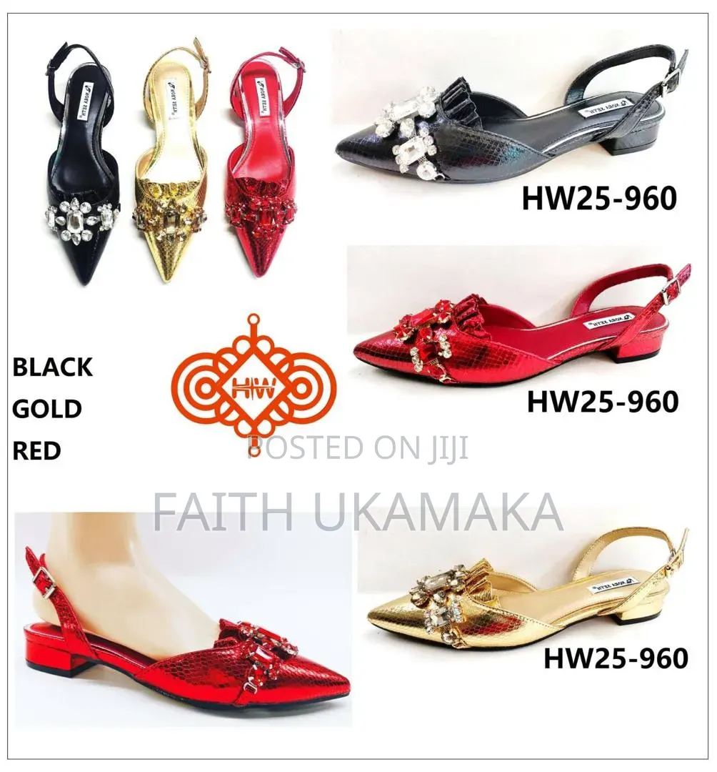 Luxury Flat Half Shoe for Women