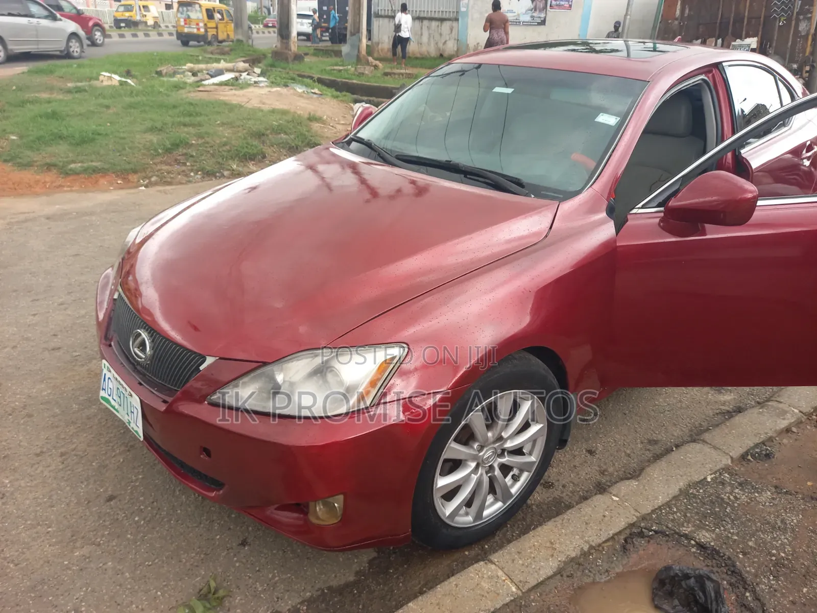 Lexus IS 2008 Red