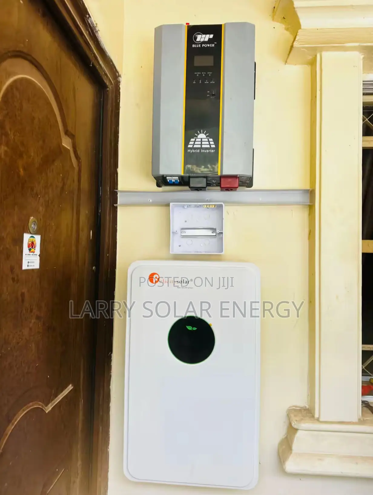 6kva Full Solar Setup X 10kwh Lithium Battery 12 Unit of 550w Panel