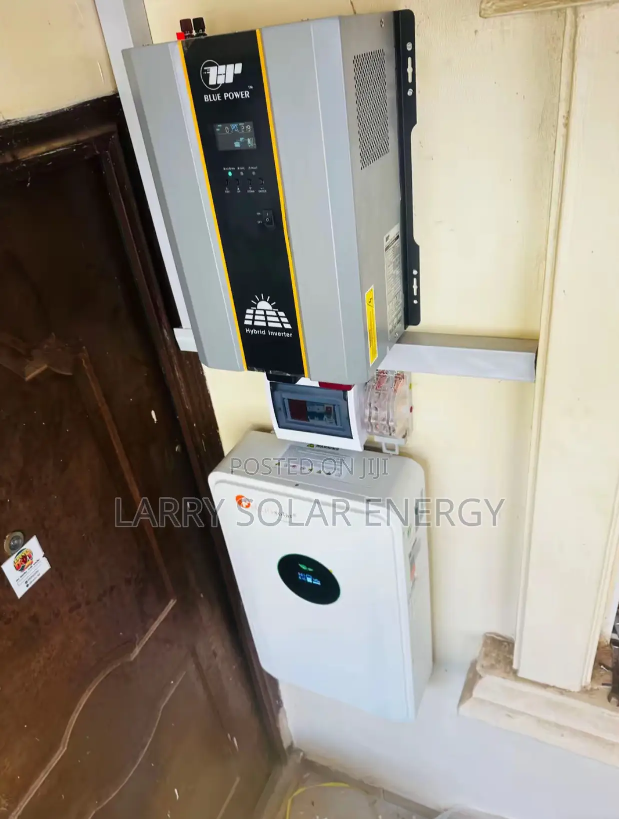 6kva Full Solar Setup X 10kwh Lithium Battery 12 Unit of 550w Panel