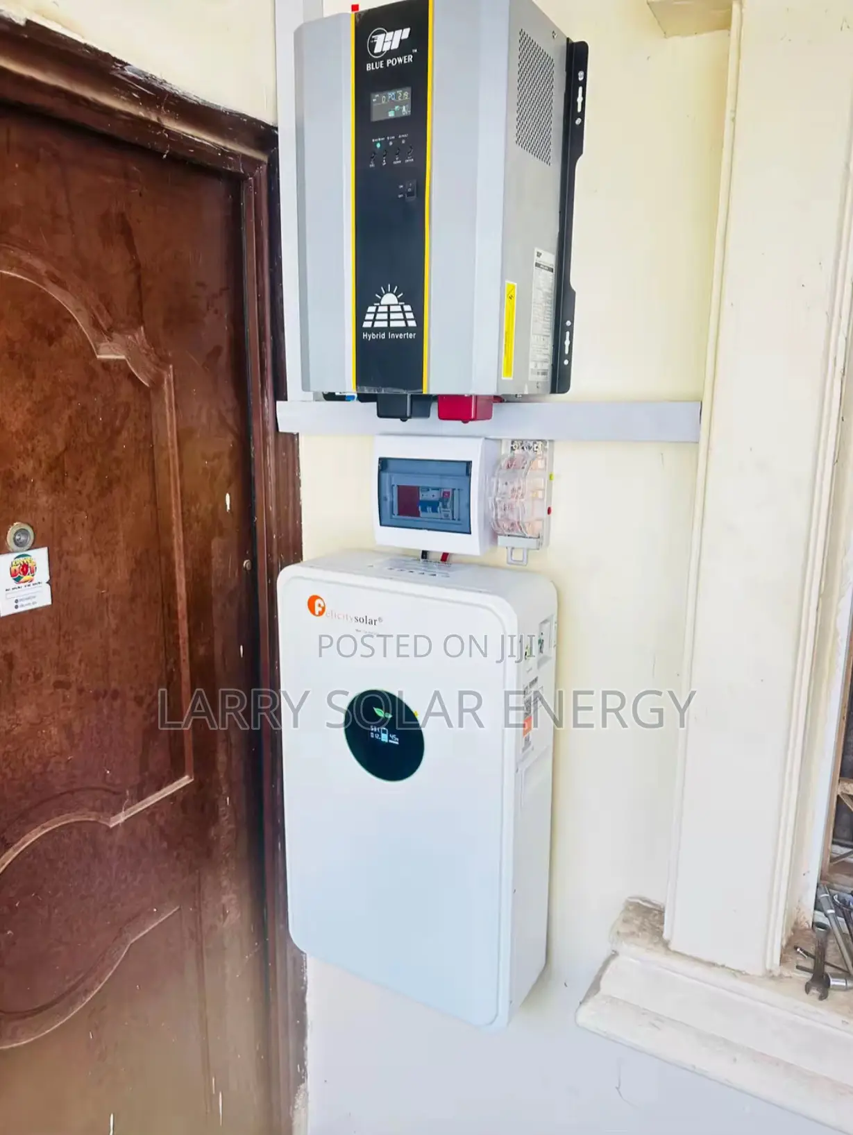 6kva Full Solar Setup X 10kwh Lithium Battery 12 Unit of 550w Panel