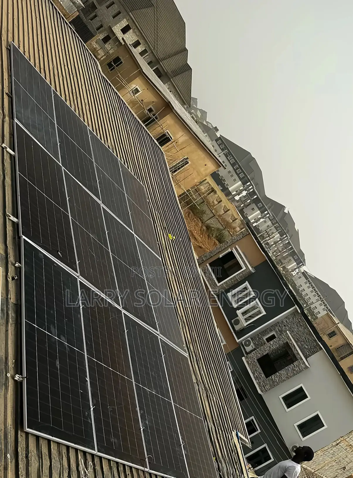 6kva Full Solar Setup X 10kwh Lithium Battery 12 Unit of 550w Panel