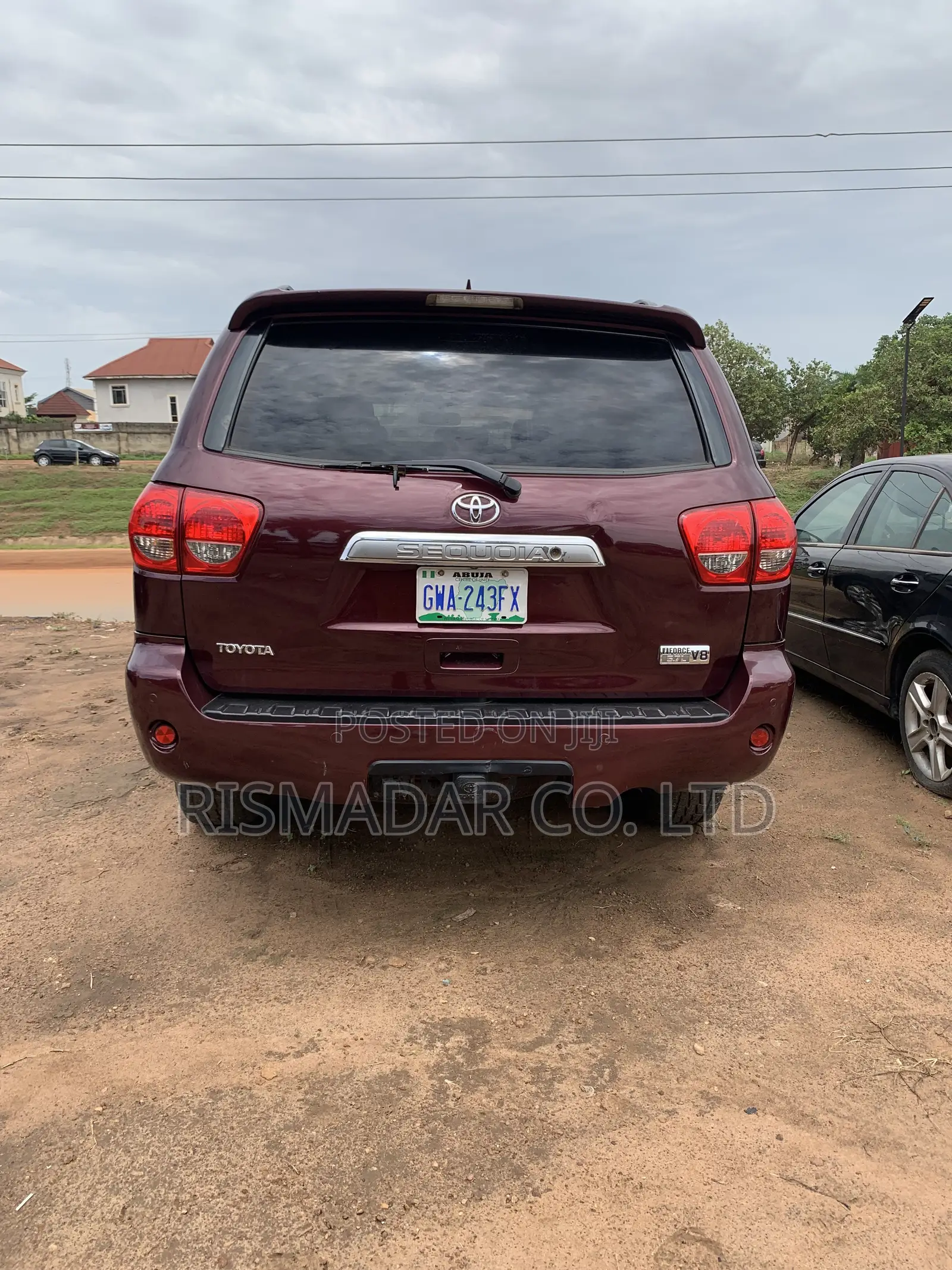 Toyota Sequoia SR5 FFV 4dr SUV 4WD (5.7L 8cyl 6A) 2010 Red