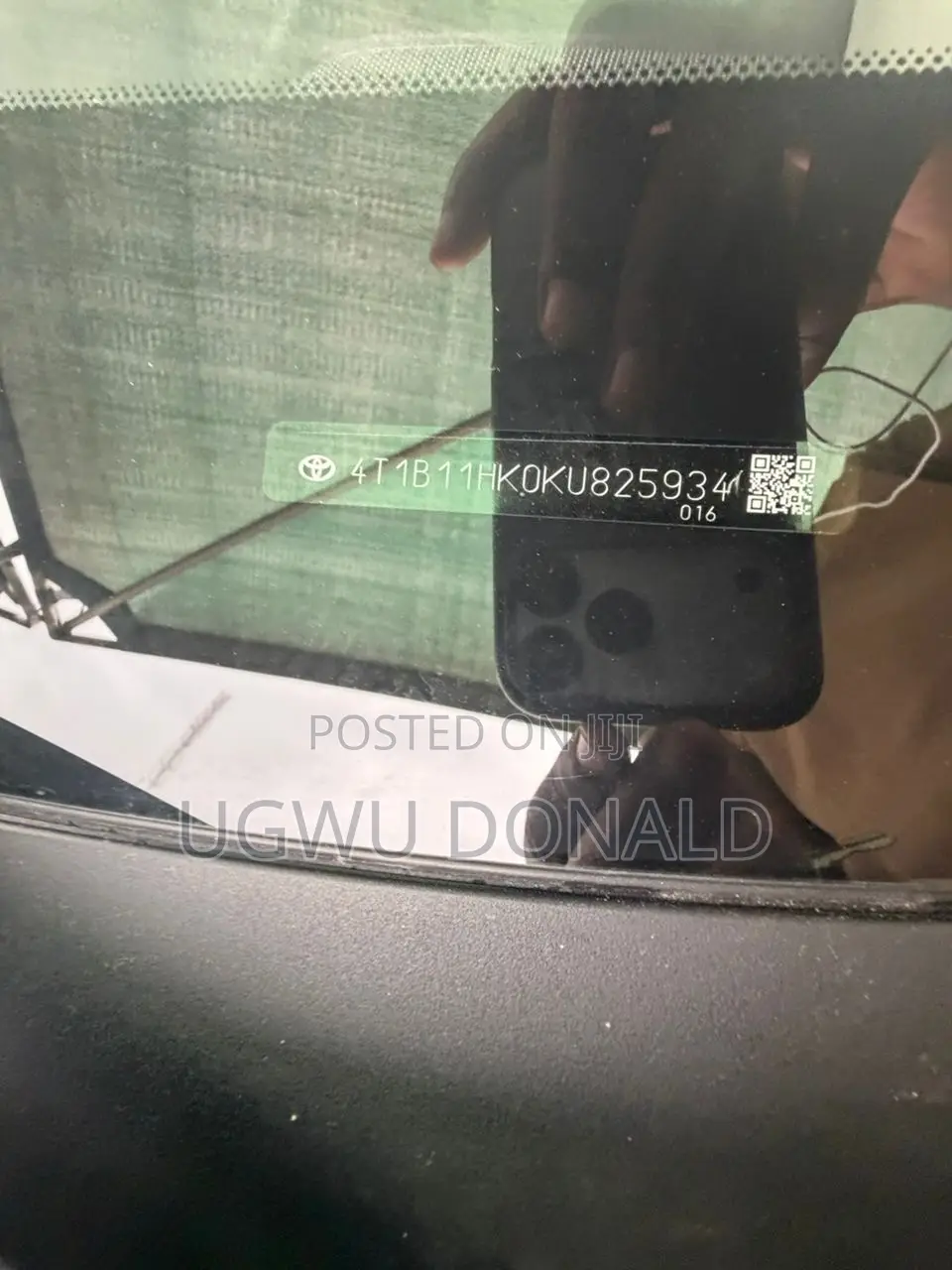 Toyota Camry 2019 Black