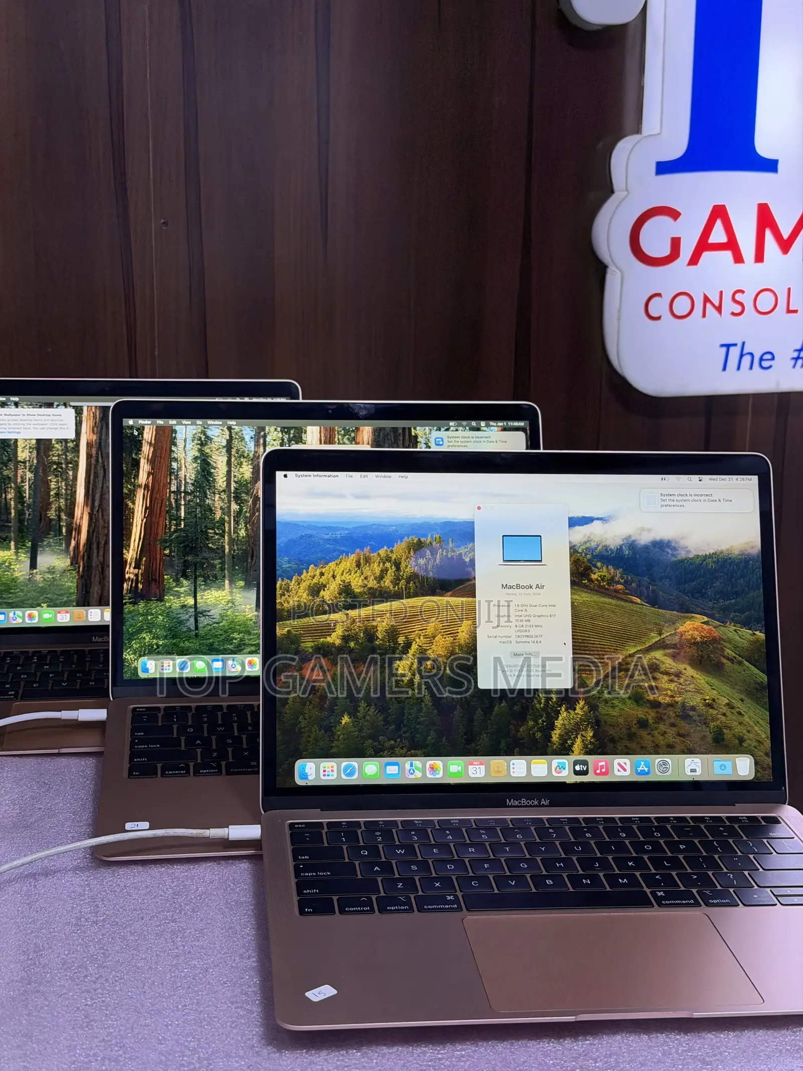 Laptop Apple MacBook Air 2020 8GB Intel Core i3 SSD 256GB