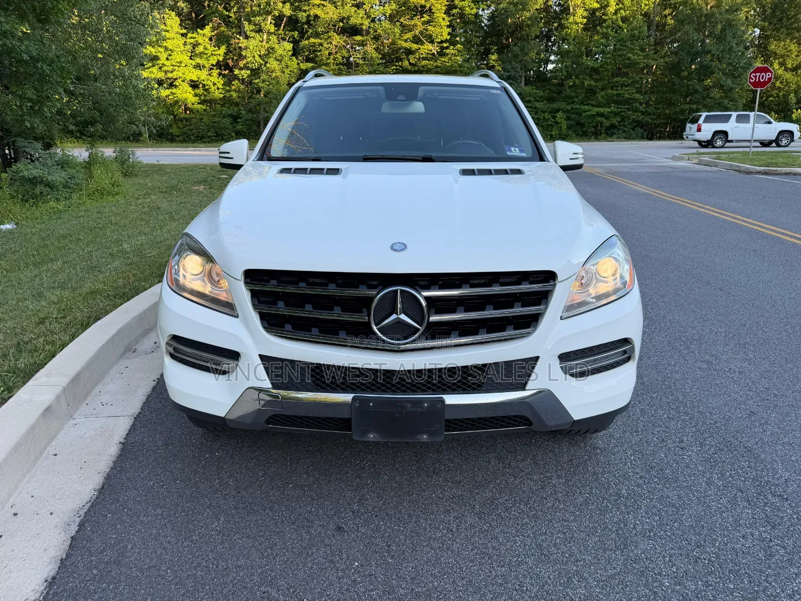 Mercedes-Benz M Class 2015 White