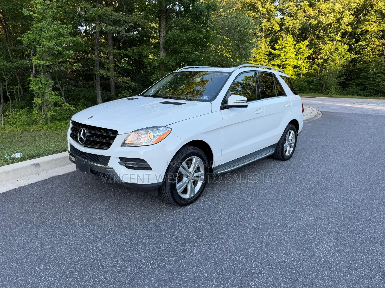 Mercedes-Benz M Class 2015 White