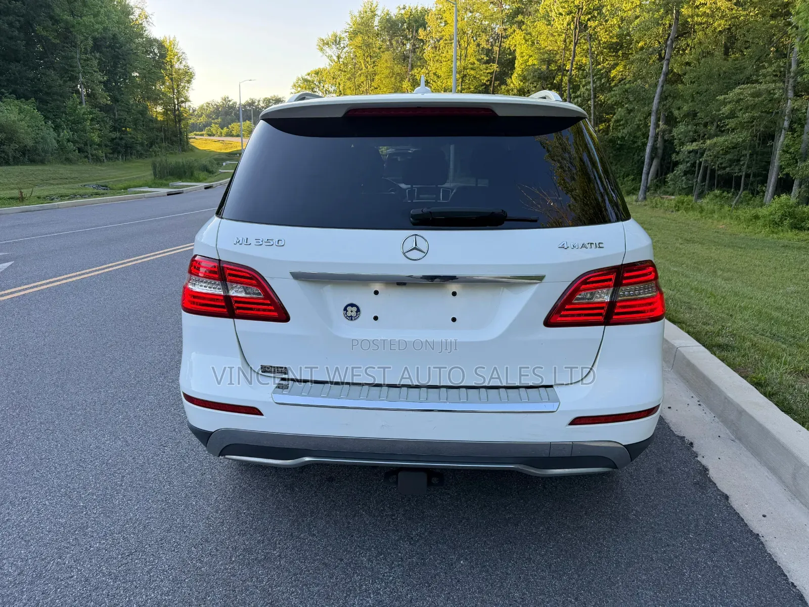 Mercedes-Benz M Class 2015 White