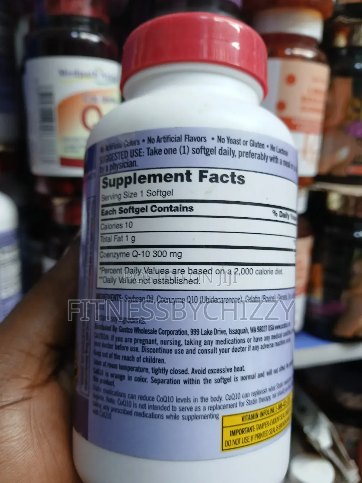 Kirkland Signature Coq10 300mg X 100 Softgels