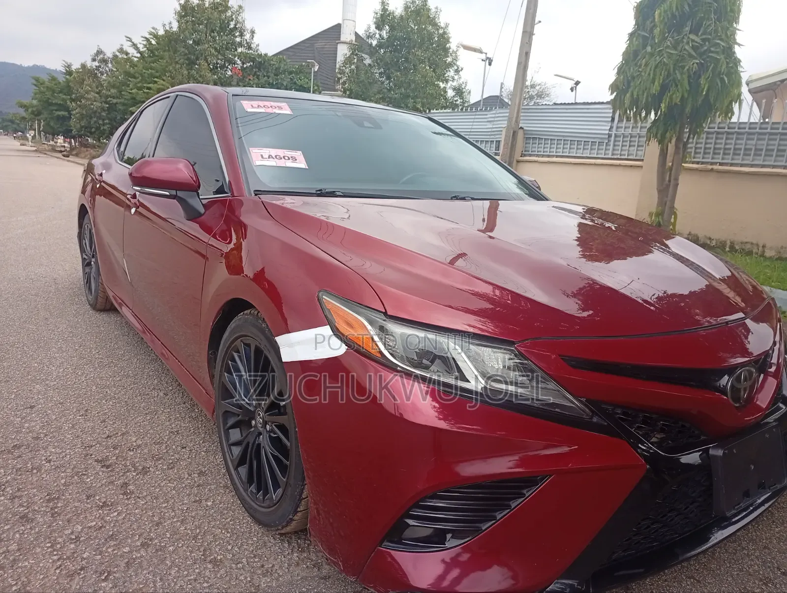 Toyota Camry 2018 Red