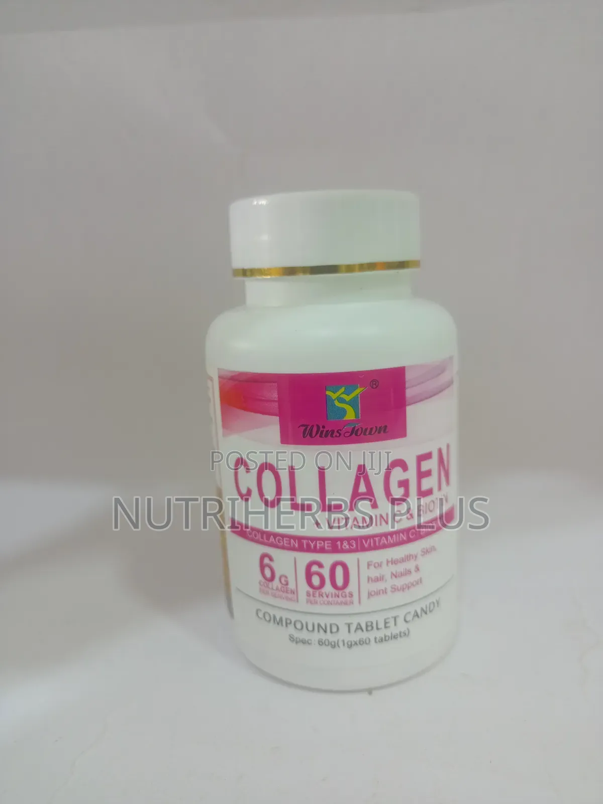 Winstown Collagen+Vitamin C+Biotin Tablet;Skin,Hair,Nail Joint Support