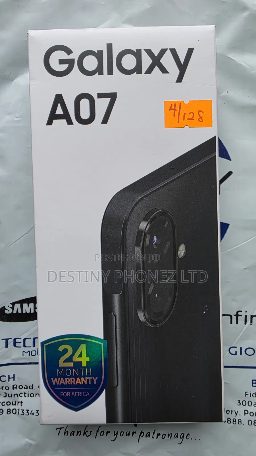 New Samsung Galaxy A07 4G 128 GB Blue