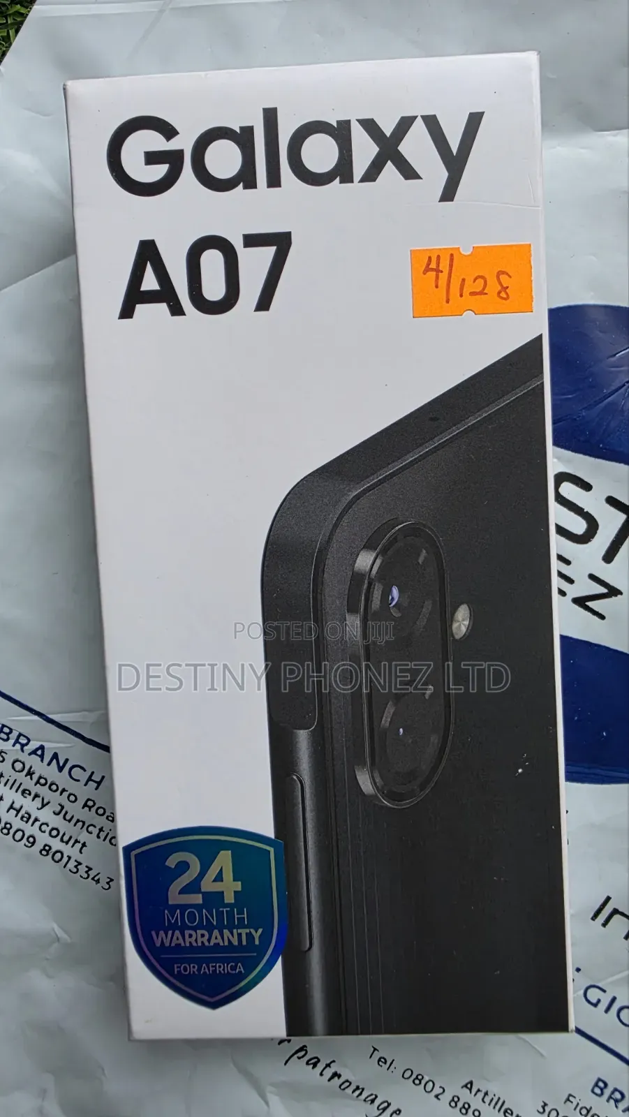 New Samsung Galaxy A07 4G 128 GB Blue