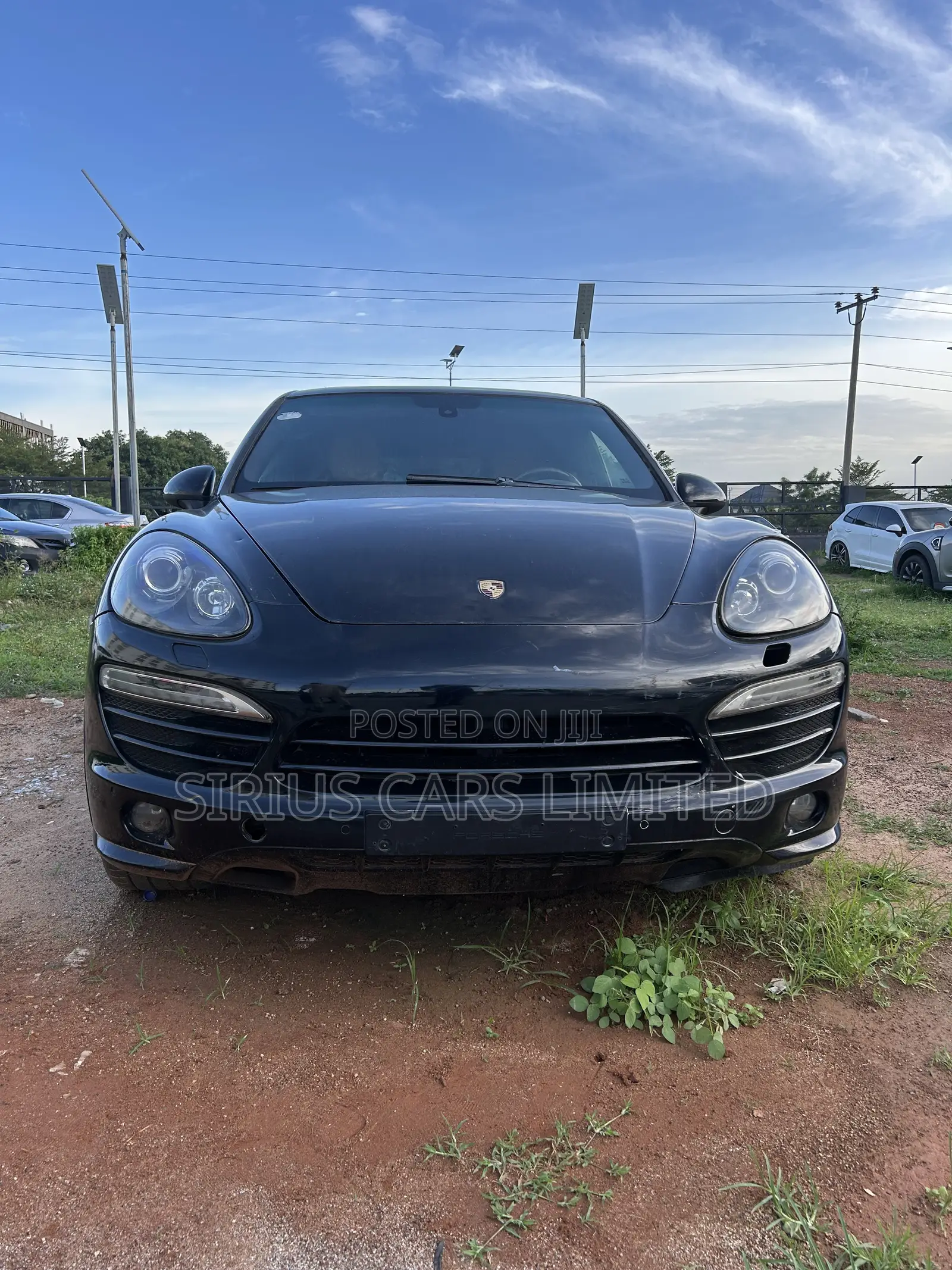 Porsche Cayenne Turbo 2012 Black