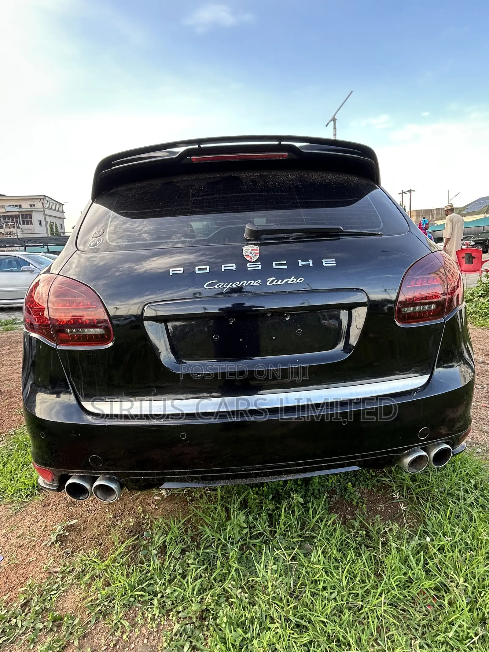 Porsche Cayenne Turbo 2012 Black