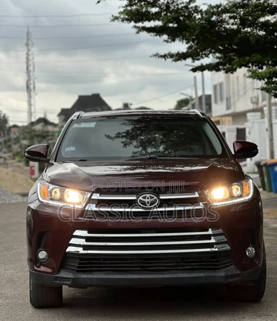 Toyota Highlander 2020 Red