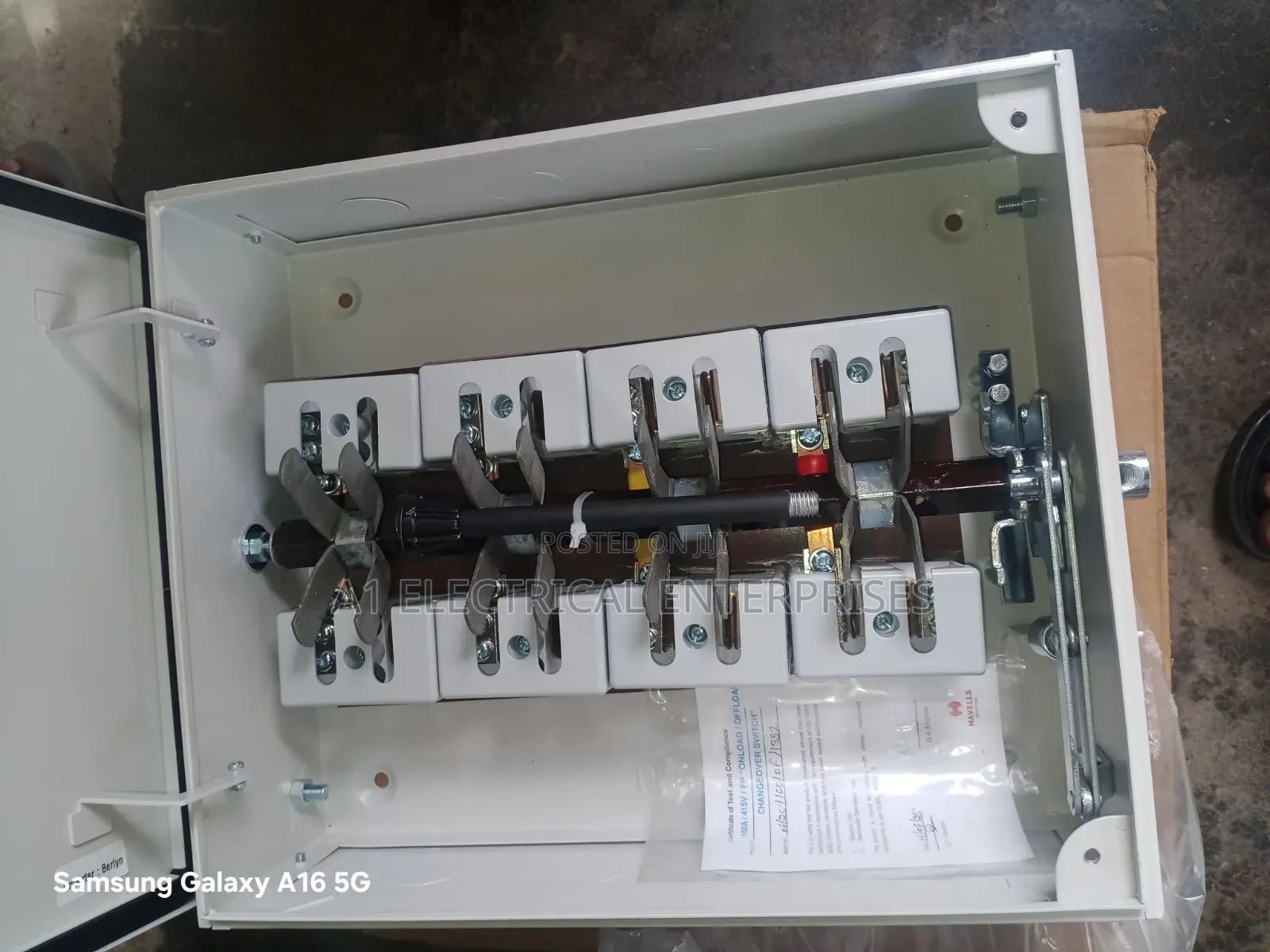 63amps Change Over