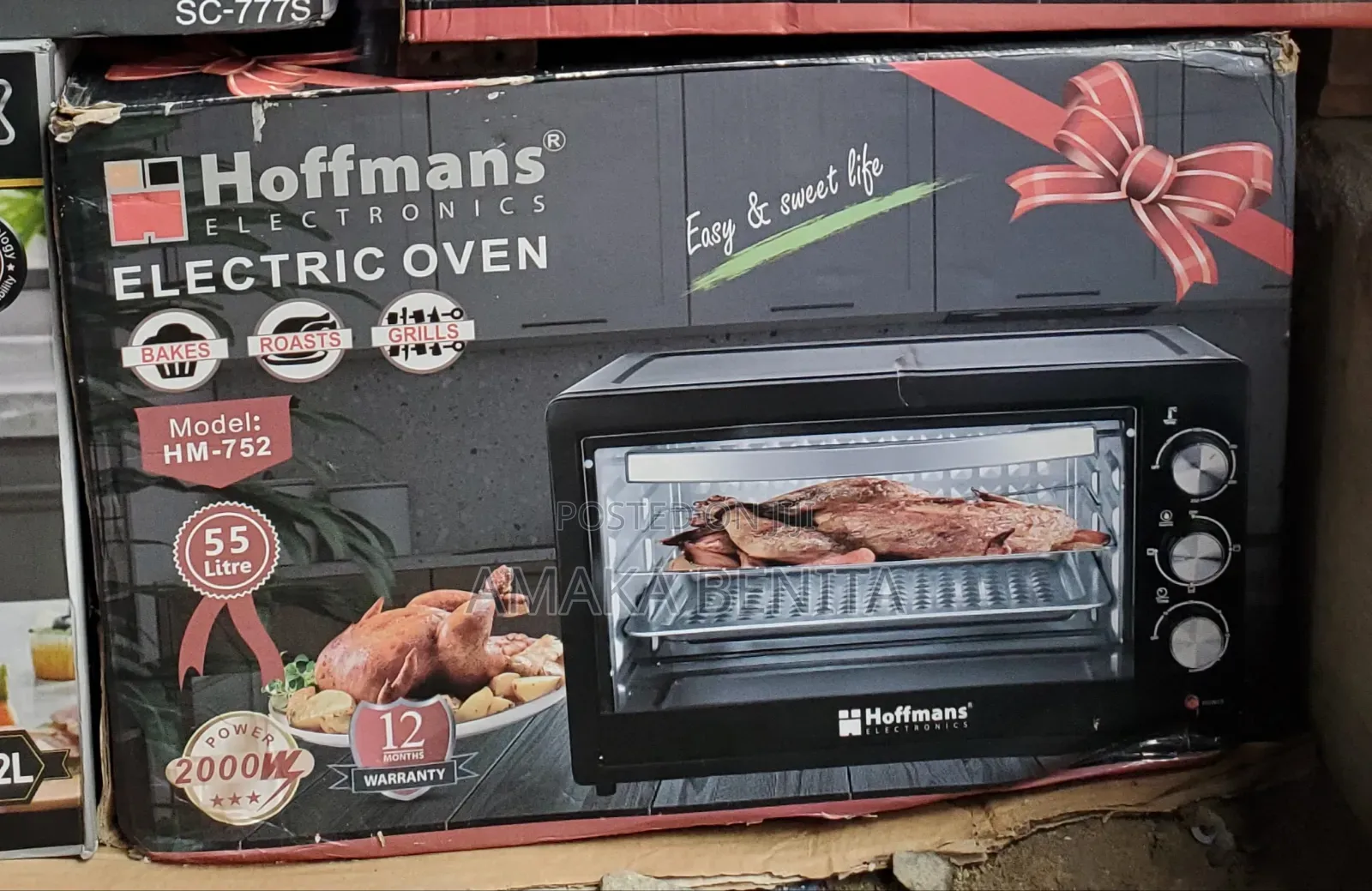 Hoffmann Electric Oven 55ltrs