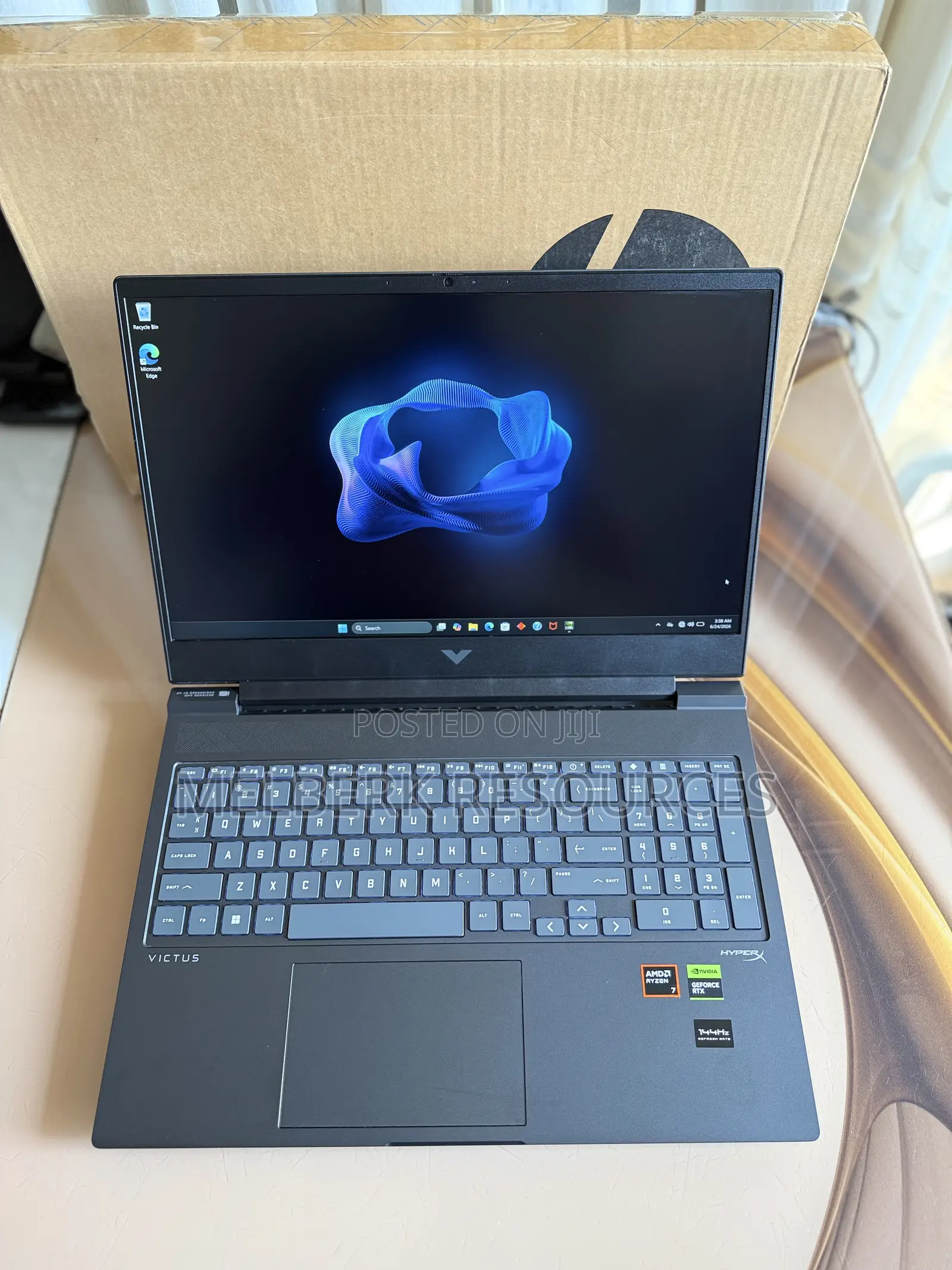 Laptop HP Victus 16 16GB AMD Ryzen 7 SSD 512GB
