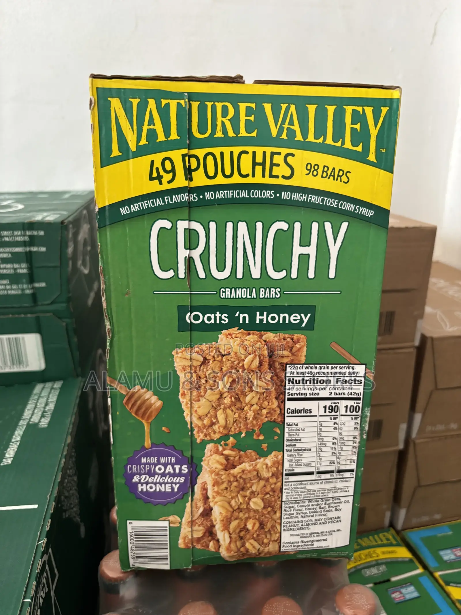 Nature Valley Crunchy Granola Bars – Oats ’N Honey